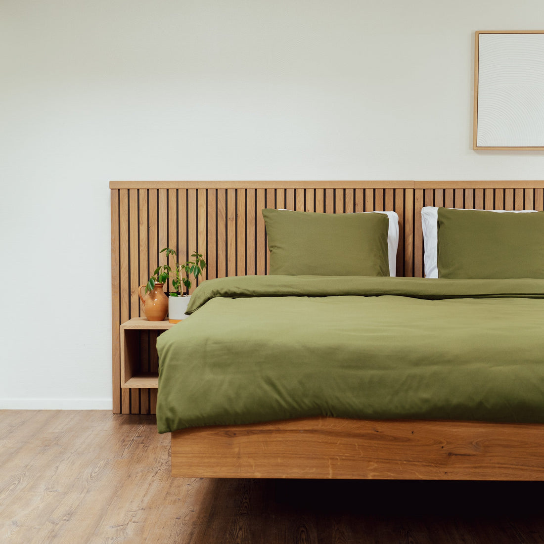 Waarom een zwevend houten bed dé trend is in moderne slaapkamers