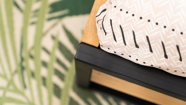 Bed Iron/wood - Metalen Poot