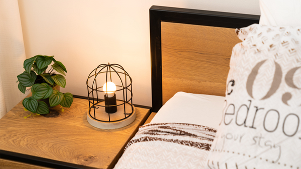 Bed Iron/wood - Metalen Poot