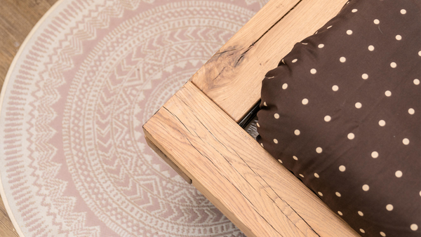 Balken Bed - Puur Natuur - Massief Eiken