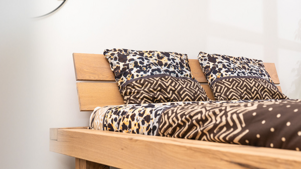 Balken Bed - Puur Natuur - Massief Eiken