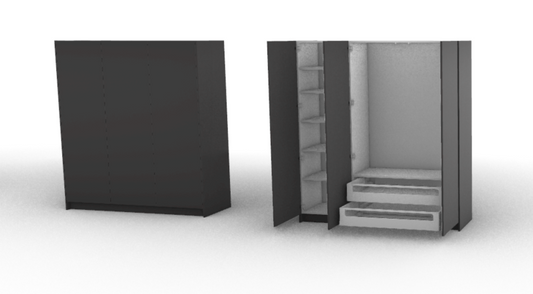hoge kast 3 breed