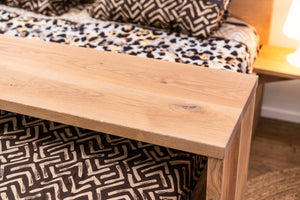 Bedtafel Massief Eiken - Kwaliteit 